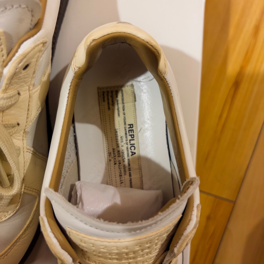 Maison Margiela Lace-up Sneakers Size 7 - Picture 2 of 5